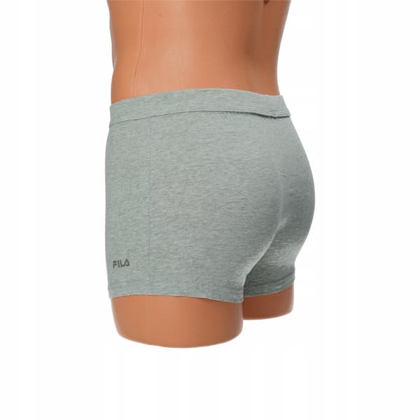 Fila BASIC 2-PACK miesten bokserit harmaat FU5039-2-400 r S