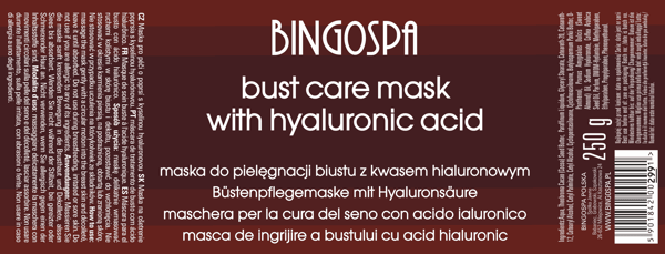 BINGOSPA rintojenhoitonaamio hyaluronihapolla