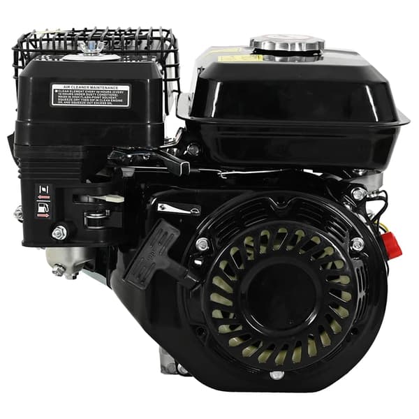 vidaXL benzinmotor, 6,5 hk, 4,8 kW, sort