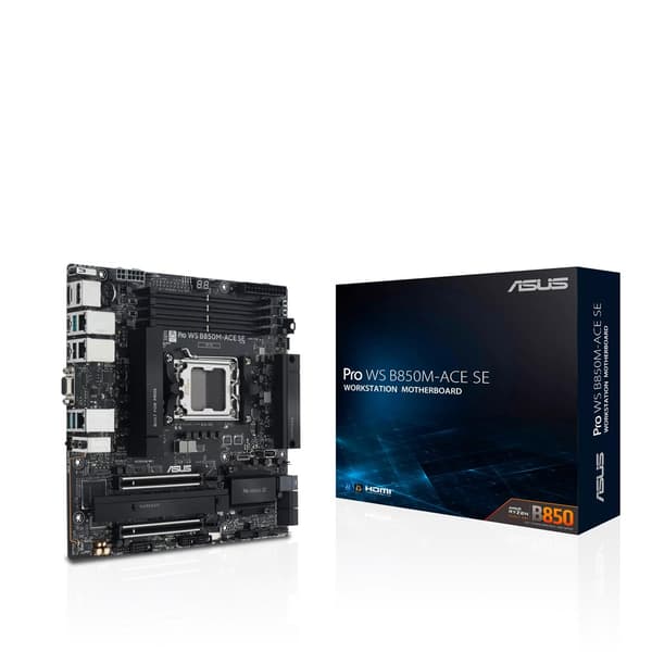 Asus PRO WS B850M-ACE SE AM5 AMD-moderkort