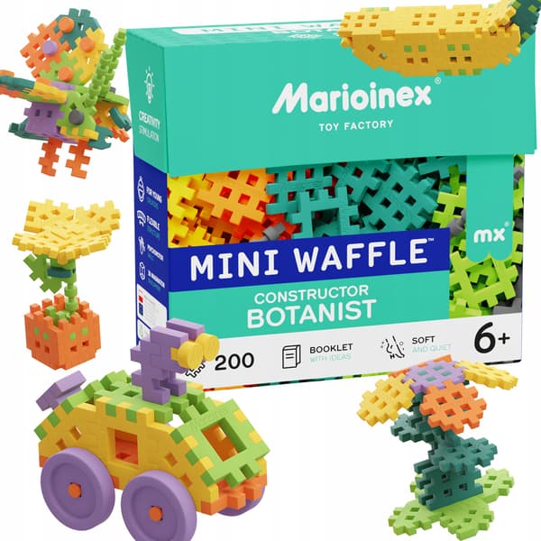 ECO Blocks MARIOINEX VÅFFLOR MINI 200e Botanik grön
