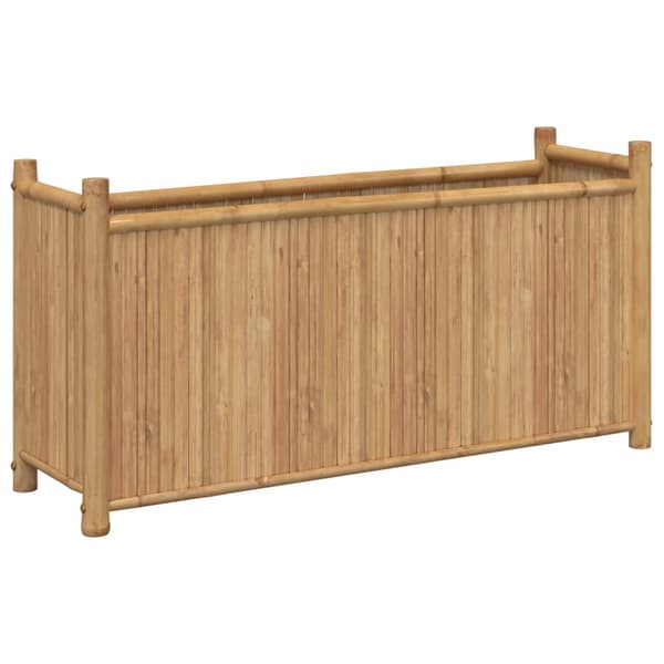 vidaXL Blomkruka, 100x30x50 cm, Bambu