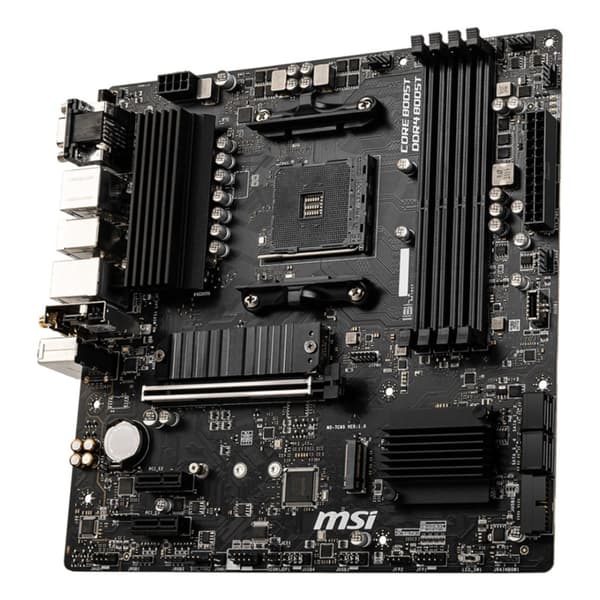MSI B550M PRO-VDH WIFI emolevy, Micro ATX, Socket AM4