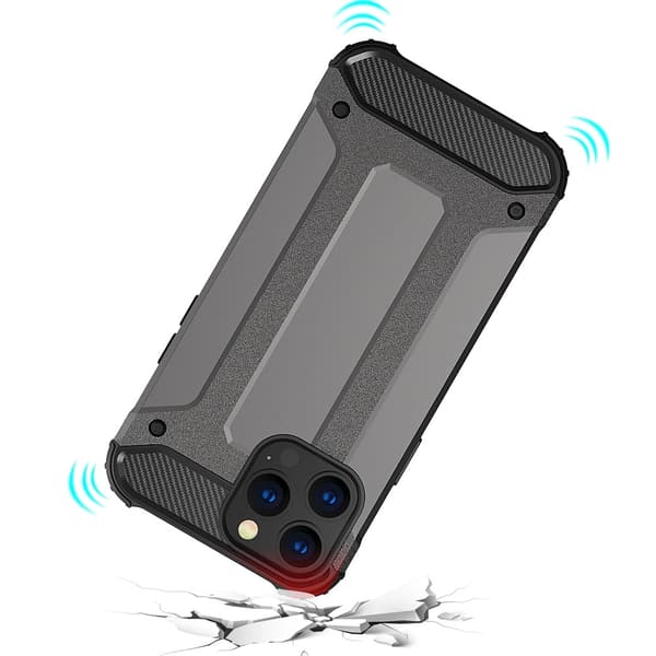 Hybrid Armor iPhone 13 Pro Max Guldfärgat Armor Hybridskal