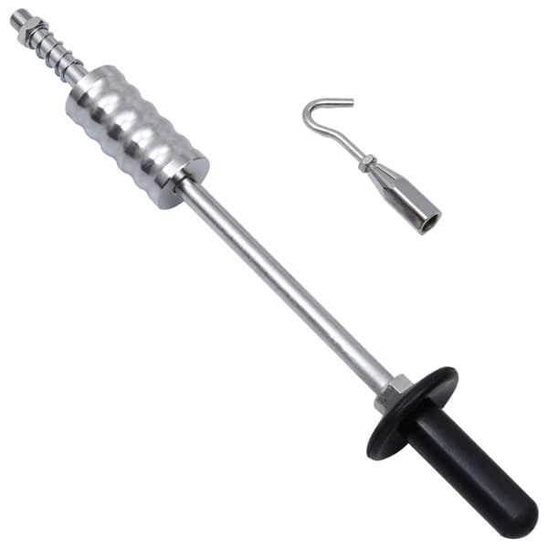 vidaXL Glidhammare med krok 63 cm kolstål
