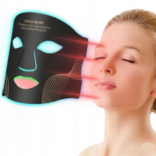 7-färgad LED-ansiktsmask - ljusterapi