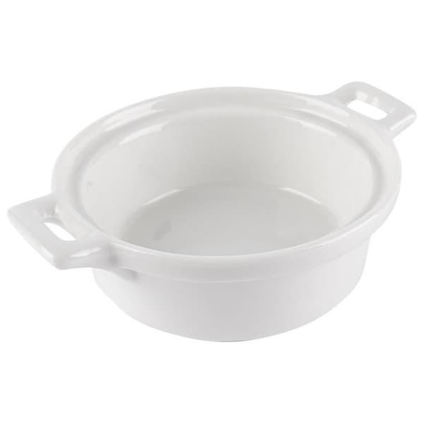 Porcelænsbageskåle hvid 130 ml 3 stk.