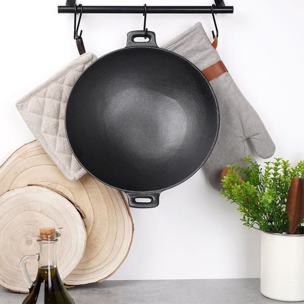 Gjutjärnswok LITINA 30 cm