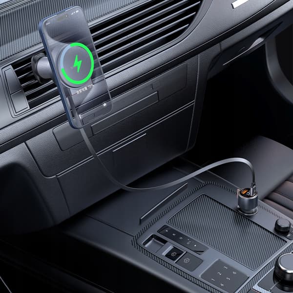 MCDODO BILTELEFONHOLDER INDUKTIV OPLADDER TIL IPHONE MAGSAFE