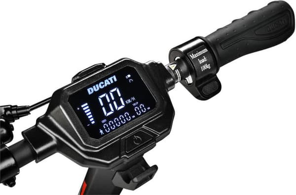 Elektrisk scooter DUCATI Pro II Evo Advanced Safety Sort