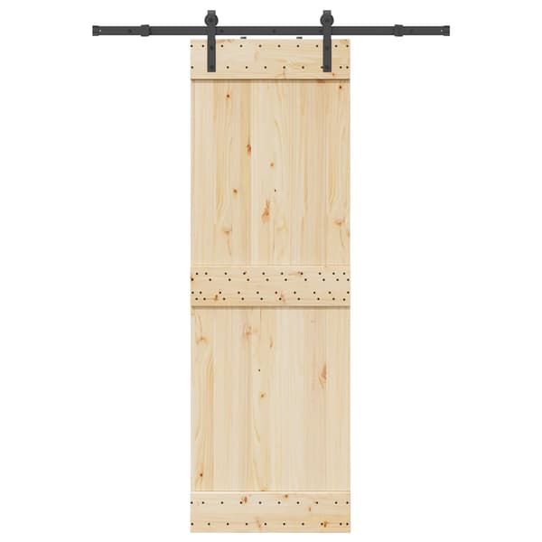 vidaXL monteringssystem til skydedør 152,5 cm stål sort