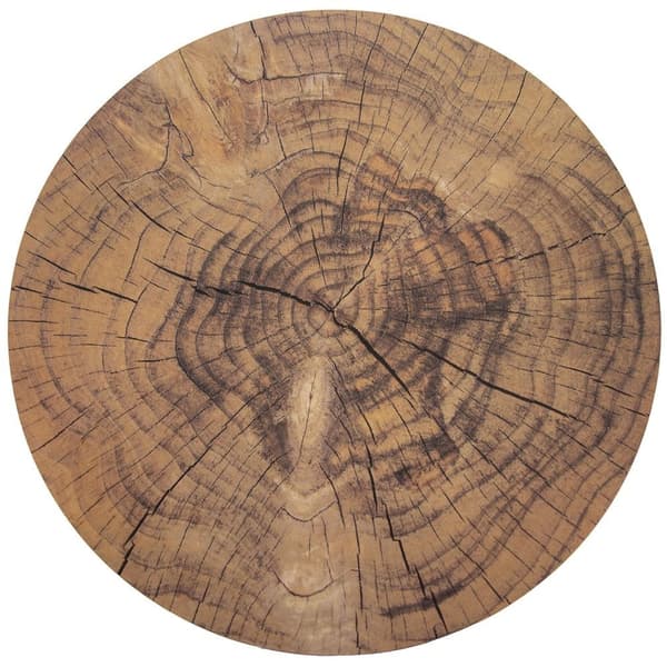 Rund bordmåtte i kork WOODEN 38 cm