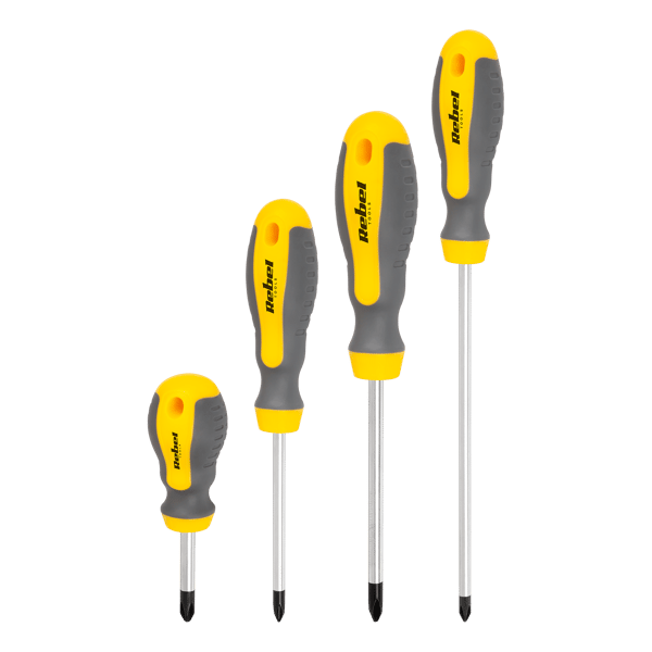 Sæt skruetrækkere Rebel Tools 8 stk.