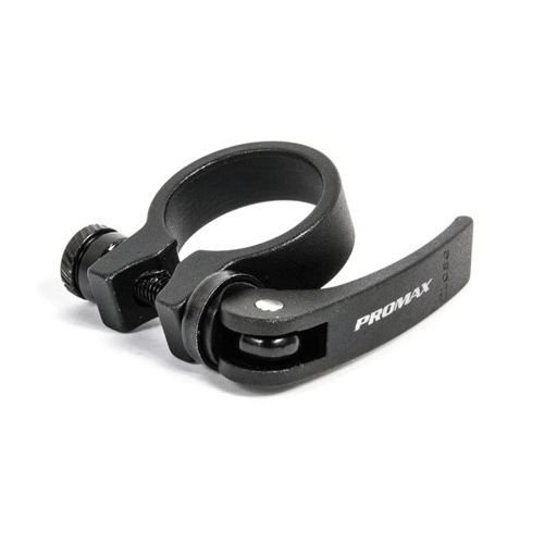 Sadelpindklemme QR 31,8 mm sort PROMAX