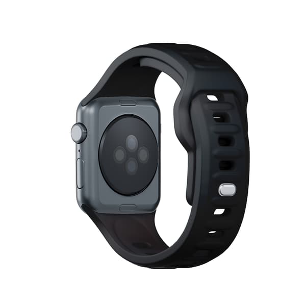 38/40/41/42 mm Sort (lille) - 3mk Silikone Urrem til Apple