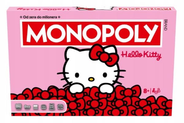 VOITTOLIIKKEET Monopoly Hello Kitty monivärinen lautapeli
