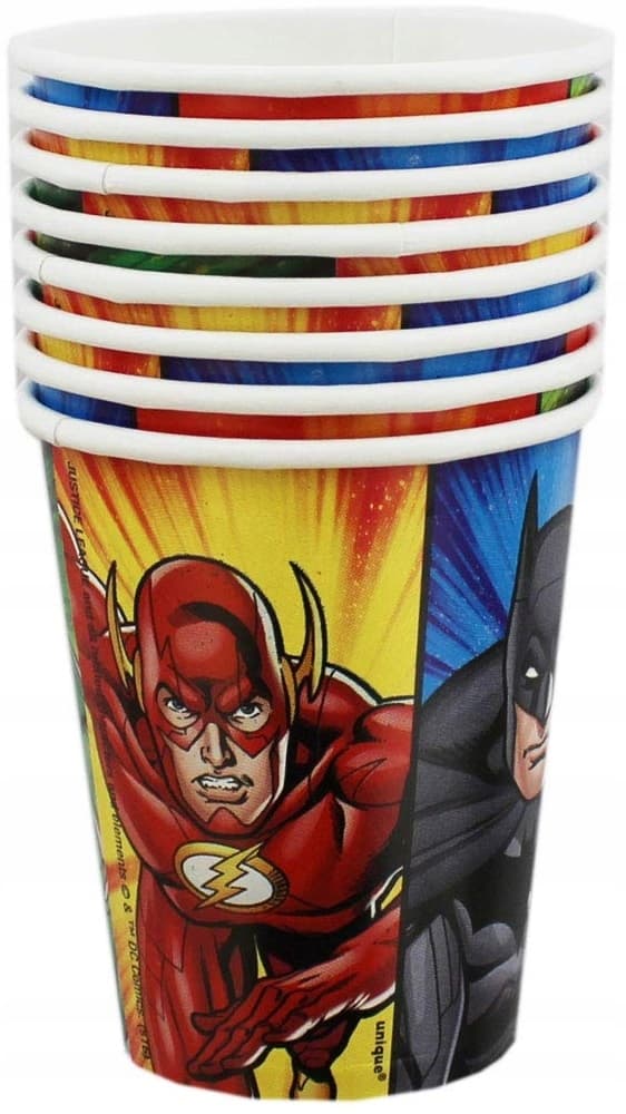Justice League-muggar 266ml 8 st.