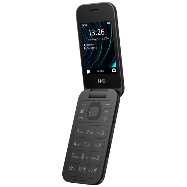 HMD 2660 Flip TA-1711 DS sort telefon