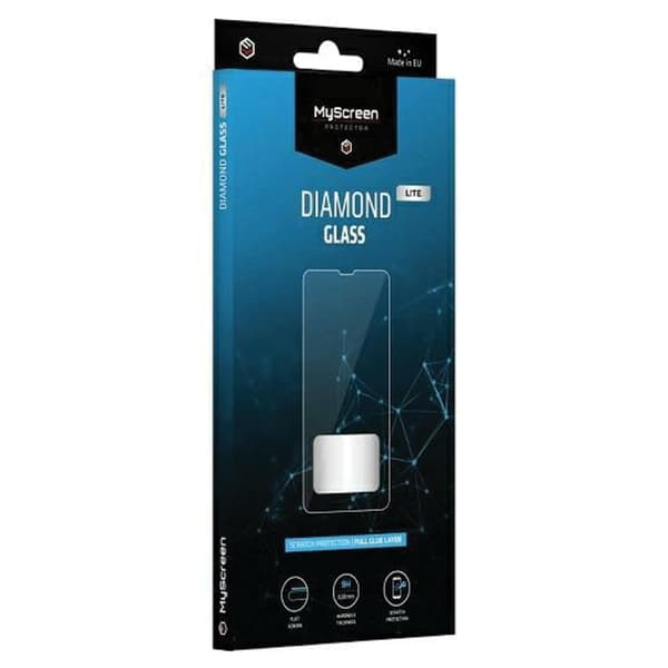 MS Diamond Glass Lite iPhone 12 Pro Max 6,7 Lite fladt hærdet glas