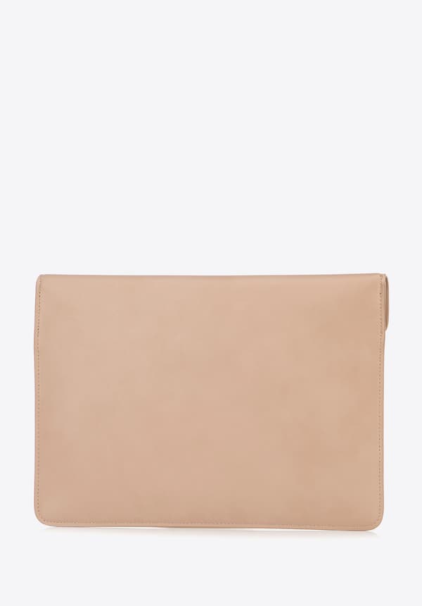 Wittchen Herr 13-tums datorfodral i imitationsläder beige