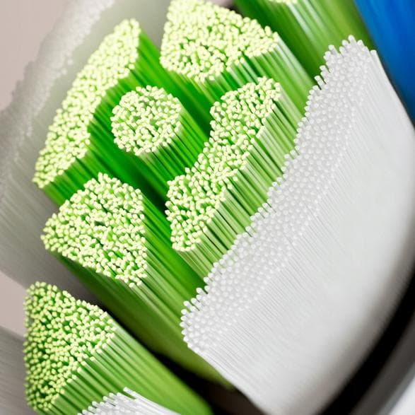 Børstehoveder til PHILIPS SONICARE Sonicare W2 Optimal White HX6068/88 8 stk. Sort