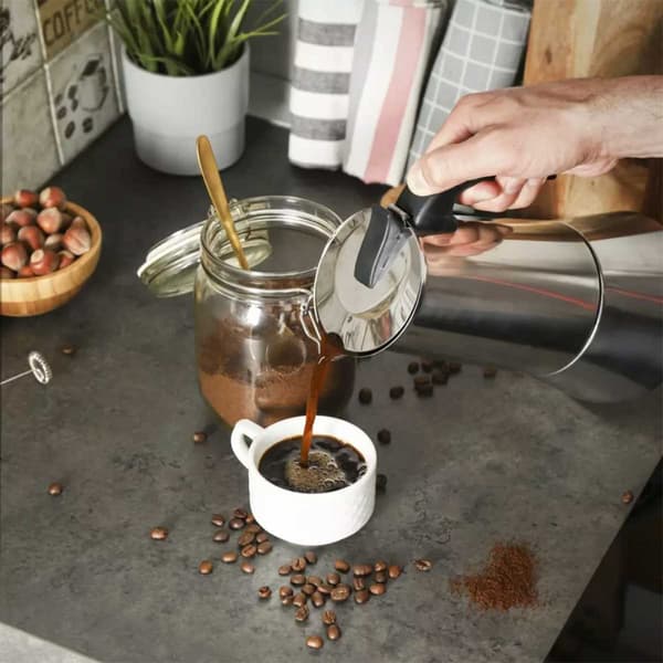 KAFFEMASKINE 600ml KINGHOFF KH-1047 INDUKTION