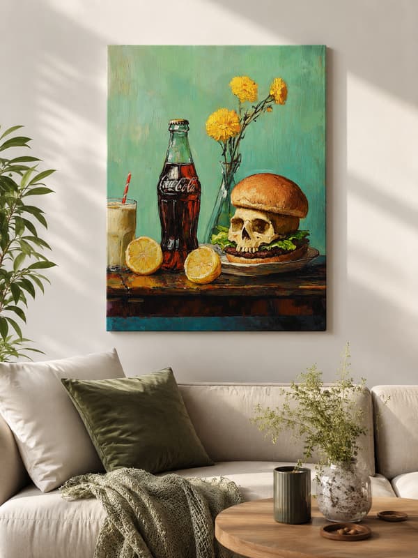 Målning med siffror tavlor Evighet och Begär 40x50cm