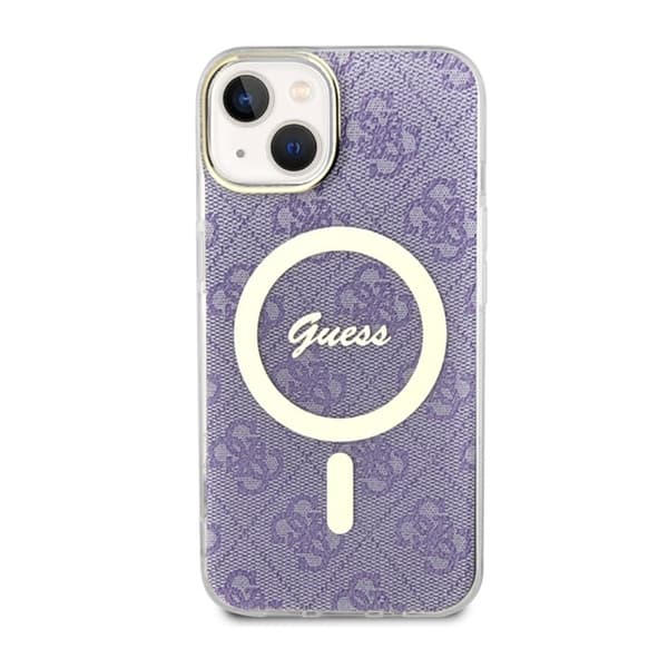 Guess 4G MagSafe - iPhone 14 Plus cover (lilla)