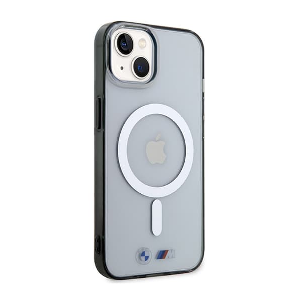 BMW Sølvring MagSafe - iPhone 14 Plus cover (klar)