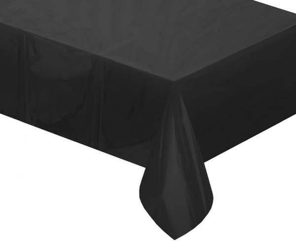 B&C foliedug mat sort 137x183 cm
