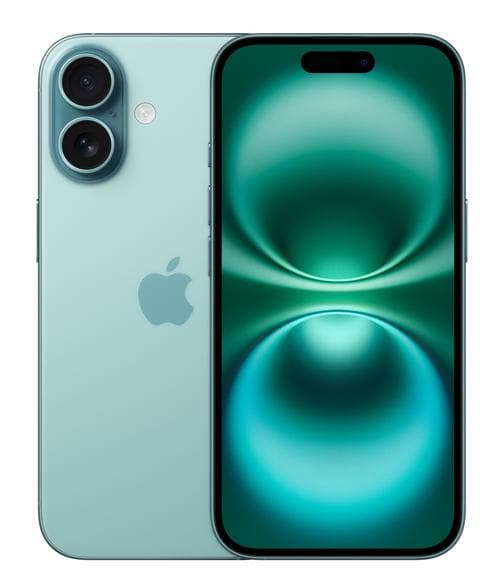 APPLE iPhone 16 128 GB Smartphone Berylliumgrøn MYED3HX/A