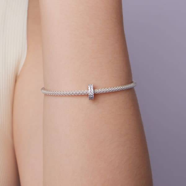 Silverberlock KRISTALL stopparpärlor silver 925 pärla