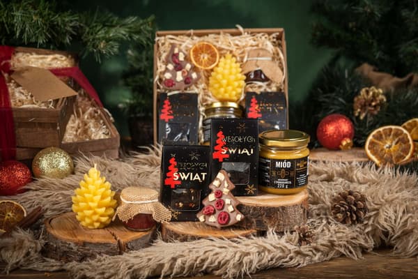Gave til helligdage Sankt Nikolaus te lys honning