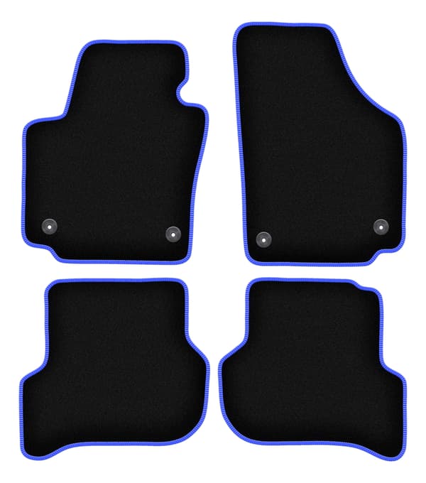 Bilmåtter CARLUX-BLUE til Seat Altea minivan (08.2008-2015)