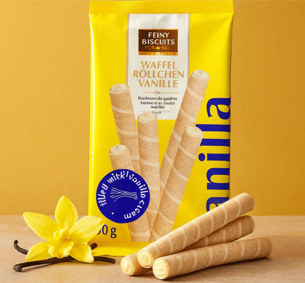 Feiny Biscuits Vohveliputket Vaniljatäytteellä 150 g