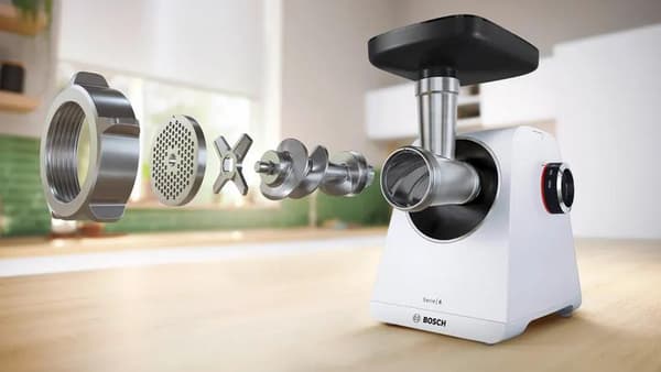 Bosch MFWS607W Serie 6 MultiPower 2100 W – Köttkvarn, Vit