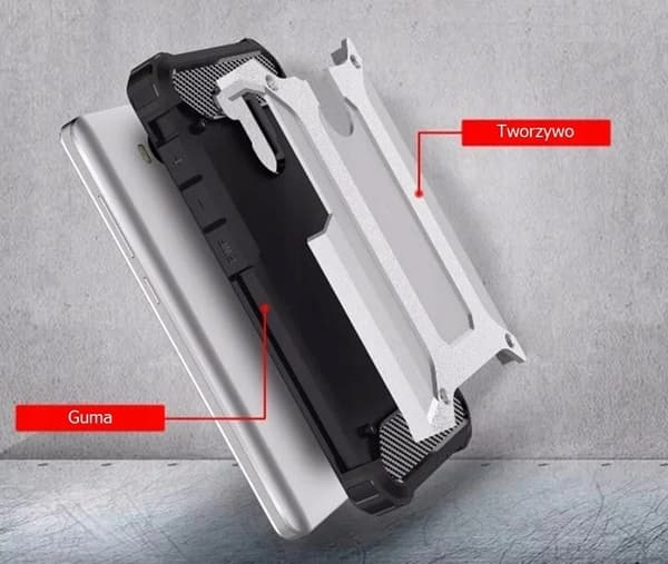 Armored Case For Xiaomi Redmi 4A Armor Case Hårt Bakstycke Vit