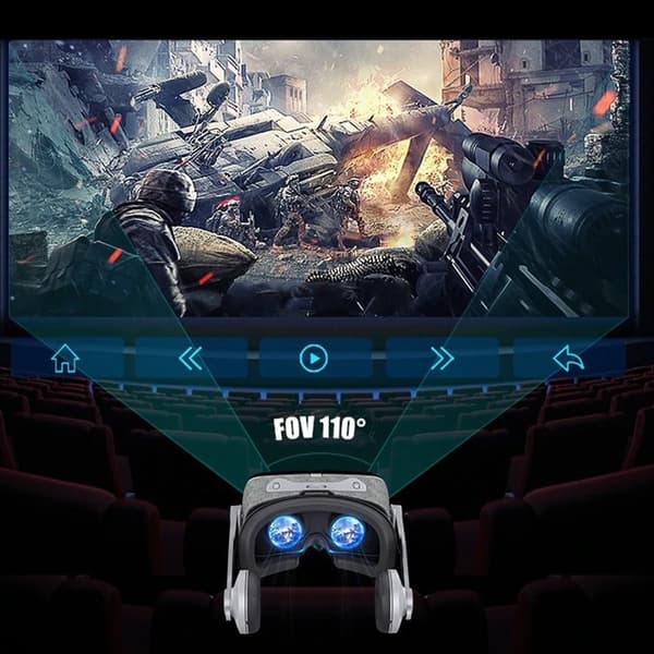 VR-briller til virtual reality 3D-briller - Shinecon G07E