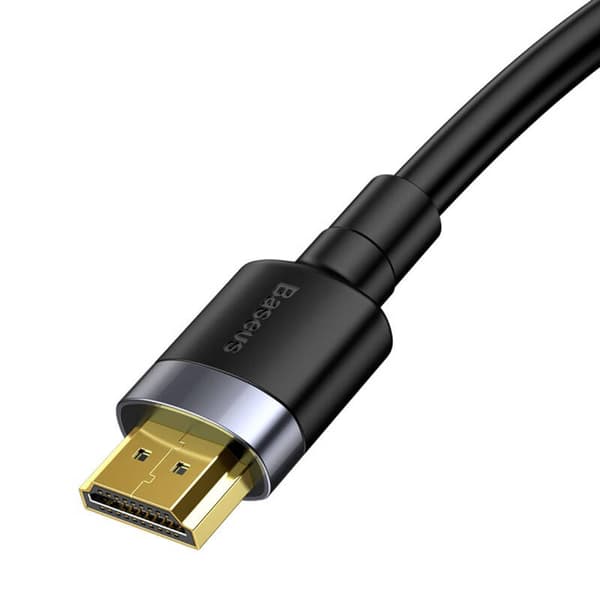 Baseus Cafule HDMI 2.0 Kabel, 4K, 3D, 5m (Sort-Grå)