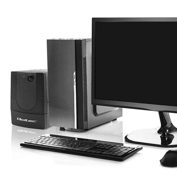QOLTEC UPS LINE INTERAKTIV NØDSTRØMFORSYNING