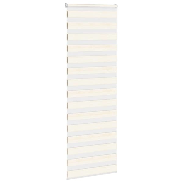 vidaXL Zebrarullgardin, 75x200 cm, Tygbredd 70,9 cm, Polyester