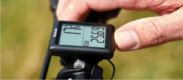 Sigma BC 5.0 ATS Trådløs Cykelcomputer Sort 5 Funktioner