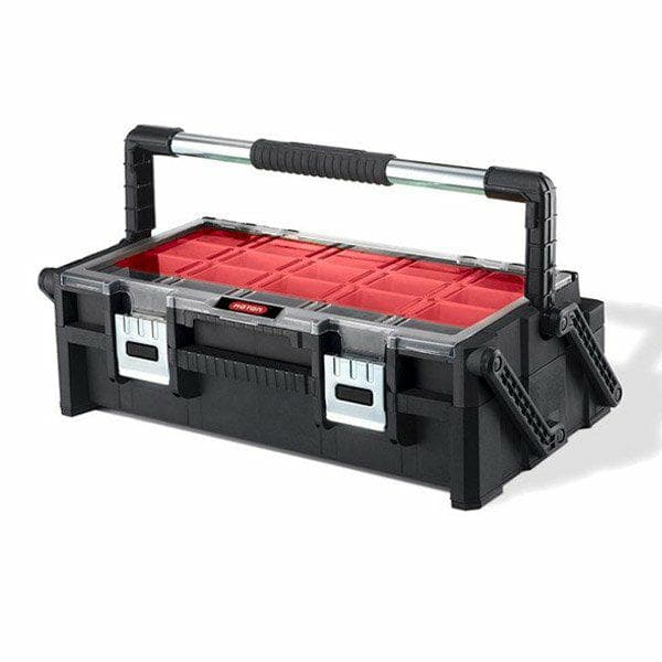 KETER BOX 22" FRONTBÅND SORT 14L LAV
