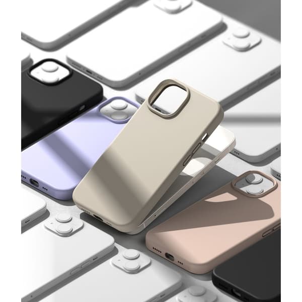 SILIKONRING TILL IPHONE 14 PLUS / 15 PLUS MED STEN