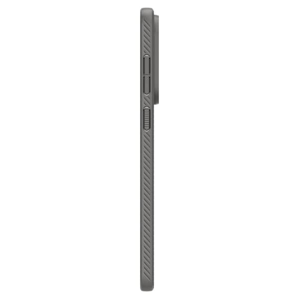 Spigen Liquid Air - Etui til Samsung Galaxy S25 Edge (Marmorgrå)