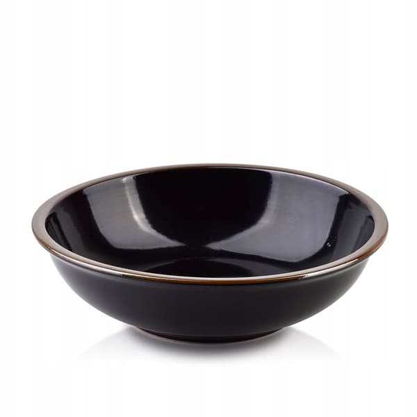 Affek Design BASIC porcelænsskål 500 ml sort/guld