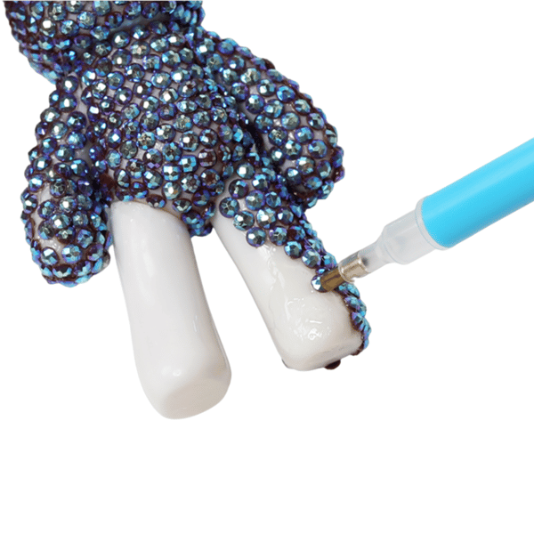 KUNSTNERISK SÆT GLAS PAPIR DIAMANTMALERI FIGUR PLASTIK