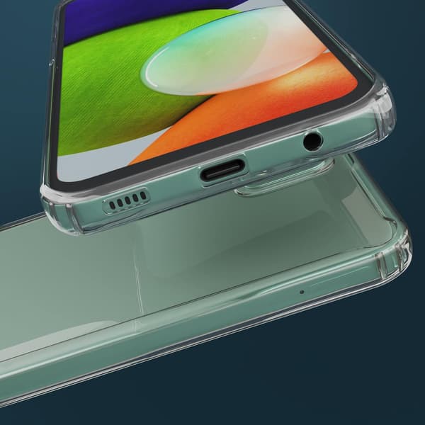 ETUI TIL SAMSUNG GALAXY A22 5G SILIKONE KLART