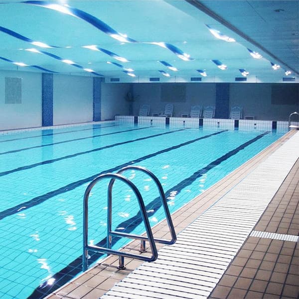 STRADO skridsikker måtte til badeværelset til bruser, sauna, pool, 43x60 cm