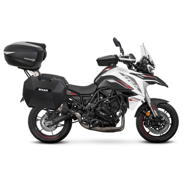 Shad 3-delad sidoväska för Benelli TRK 702